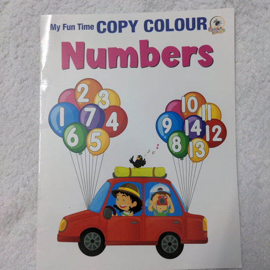 My Funtime Copy Colour - Numbers - We Are Turners