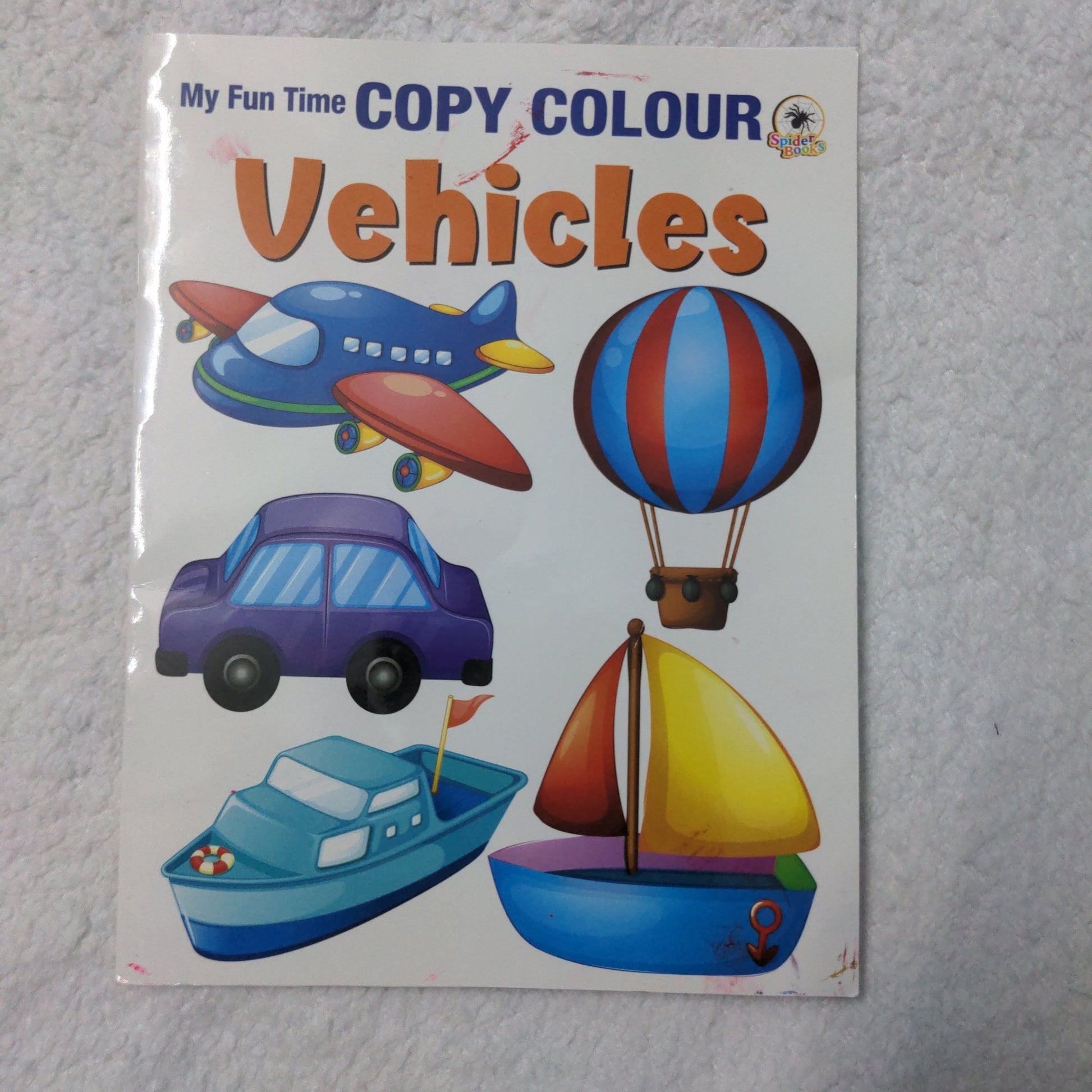 My Funtime Copy Colour - Vehicles - We Are Turners