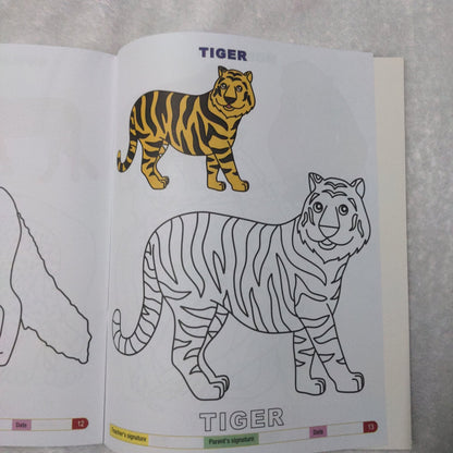 My Funtime Copy Colour - Wild Animals - We Are Turners