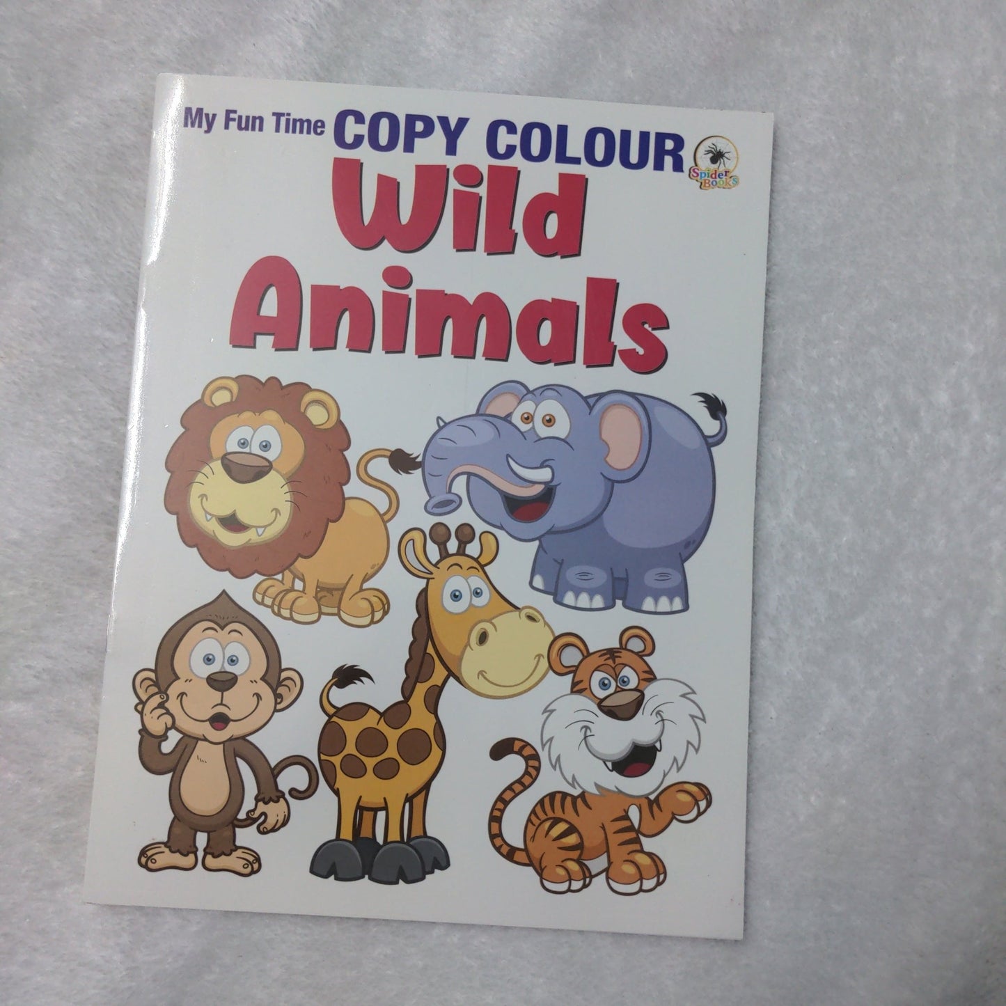 My Funtime Copy Colour - Wild Animals - We Are Turners