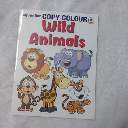 My Funtime Copy Colour - Wild Animals - We Are Turners