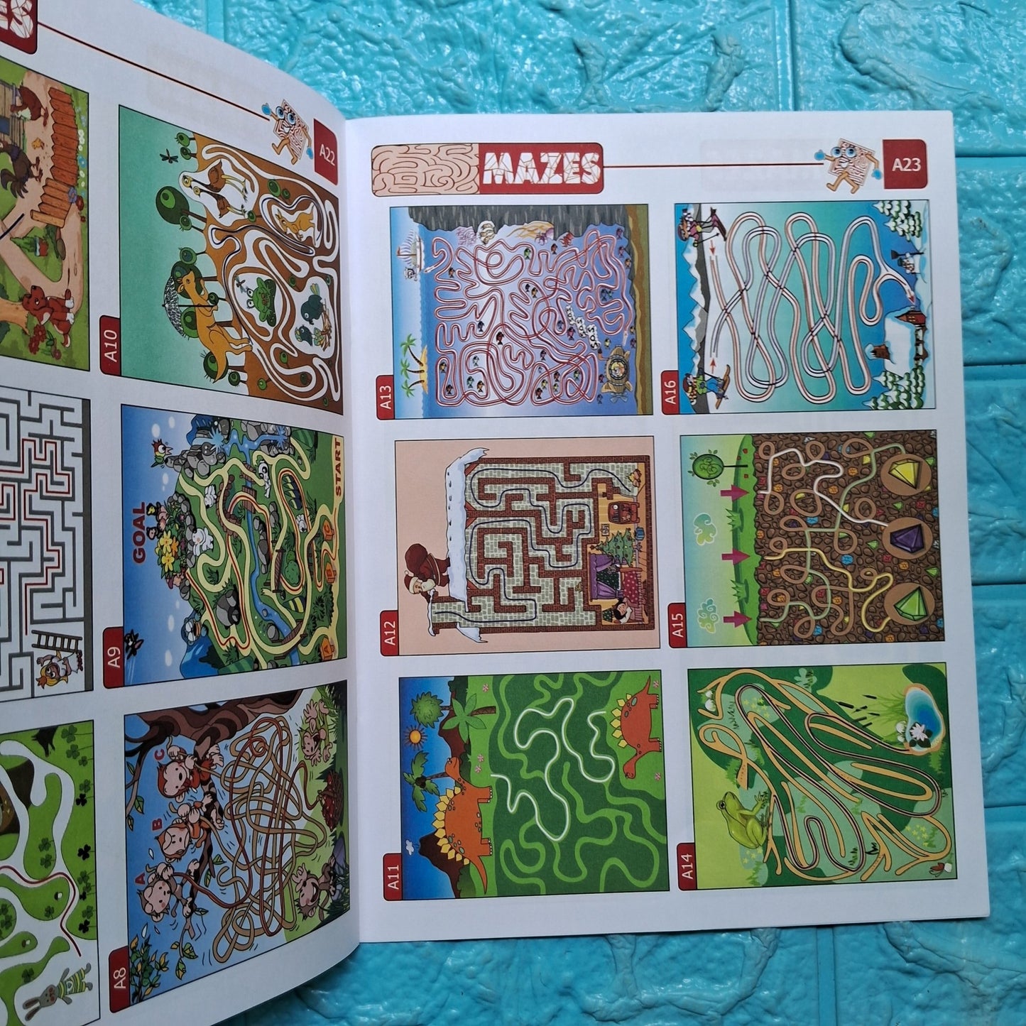 My Leisure Time Book of Mazes - Single Book - We Are Turners