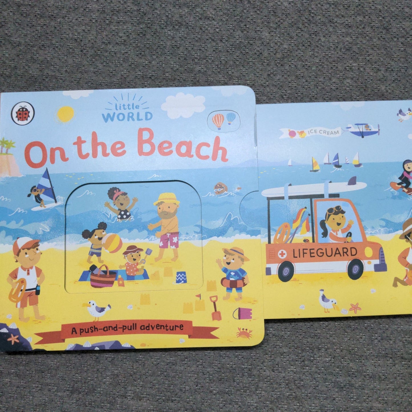 On the Beach - Push and Pull Adventure - We Are Turners