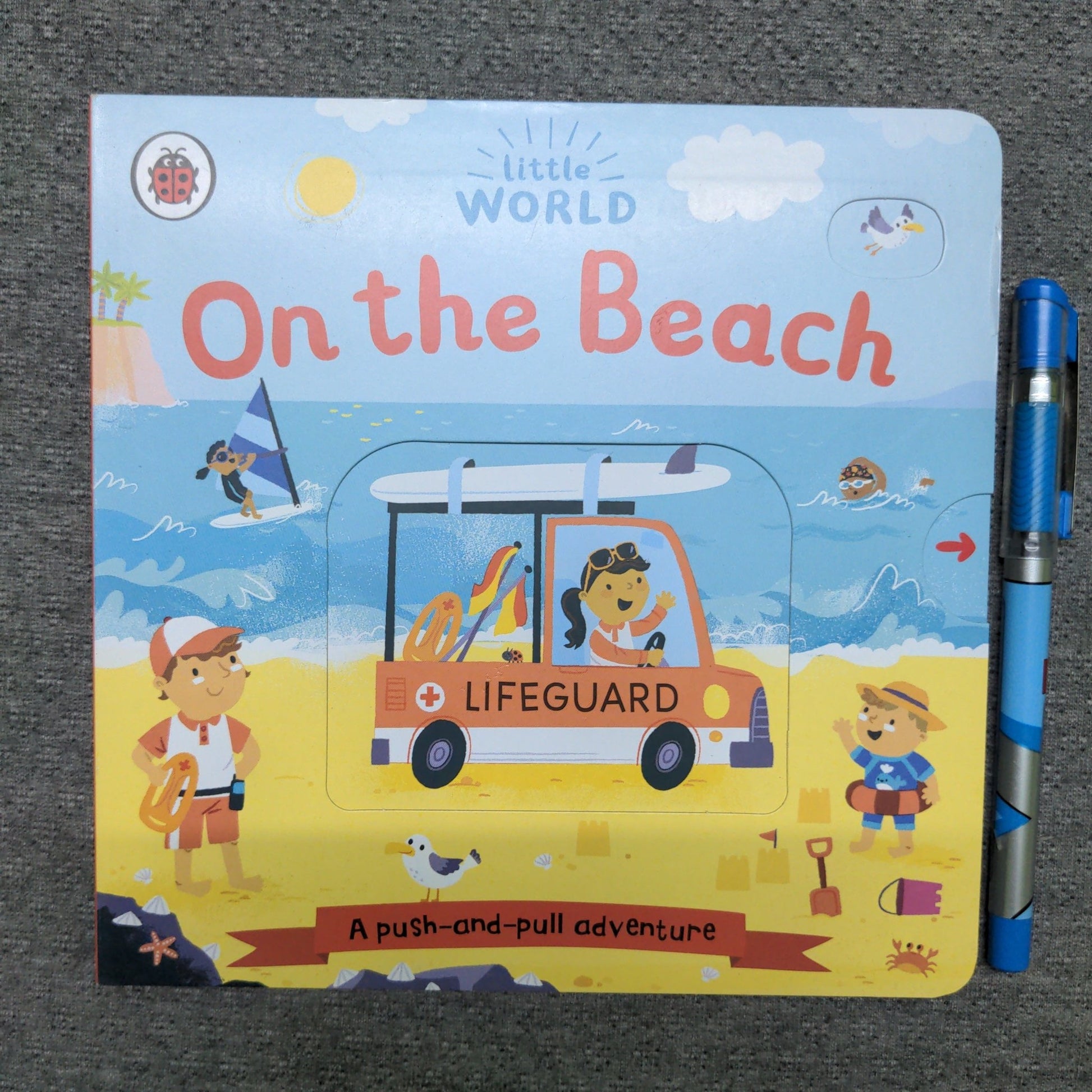 On the Beach - Push and Pull Adventure - We Are Turners