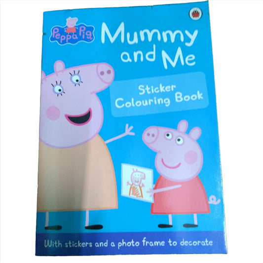 Peppa Pig: Mummy and Me Sticker Colouring book - We Are Turners