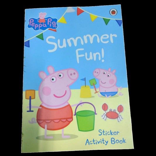 Peppa Pig: Summer fun ; Sticker activity - We Are Turners