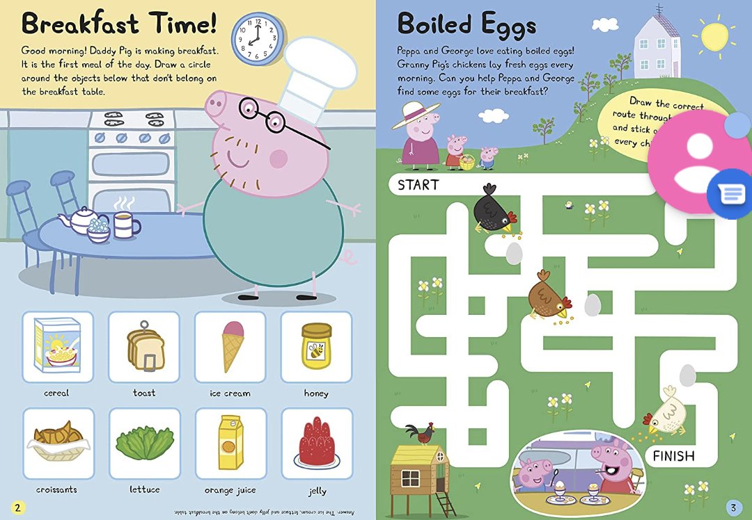 Peppa Pig: Yum! Yum! Yum! Sticker Activity Book - We Are Turners