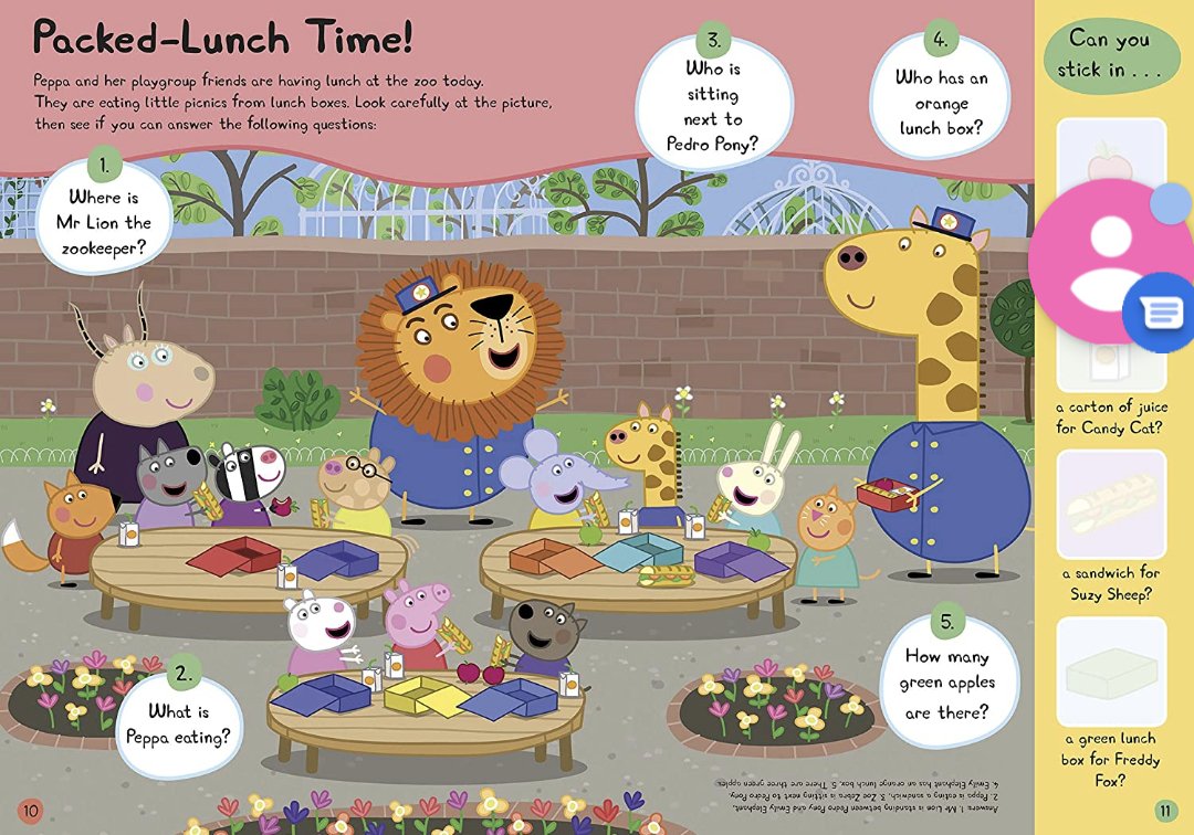 Peppa Pig: Yum! Yum! Yum! Sticker Activity Book - We Are Turners