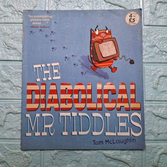 The Diabolical MR Tiddles - Very Good Condition Paperback