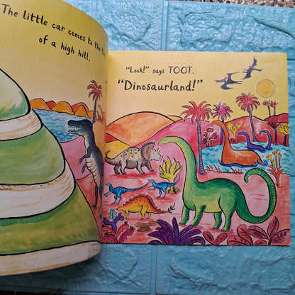 Toot goes to Dinosaurland - Good Condition Paperback