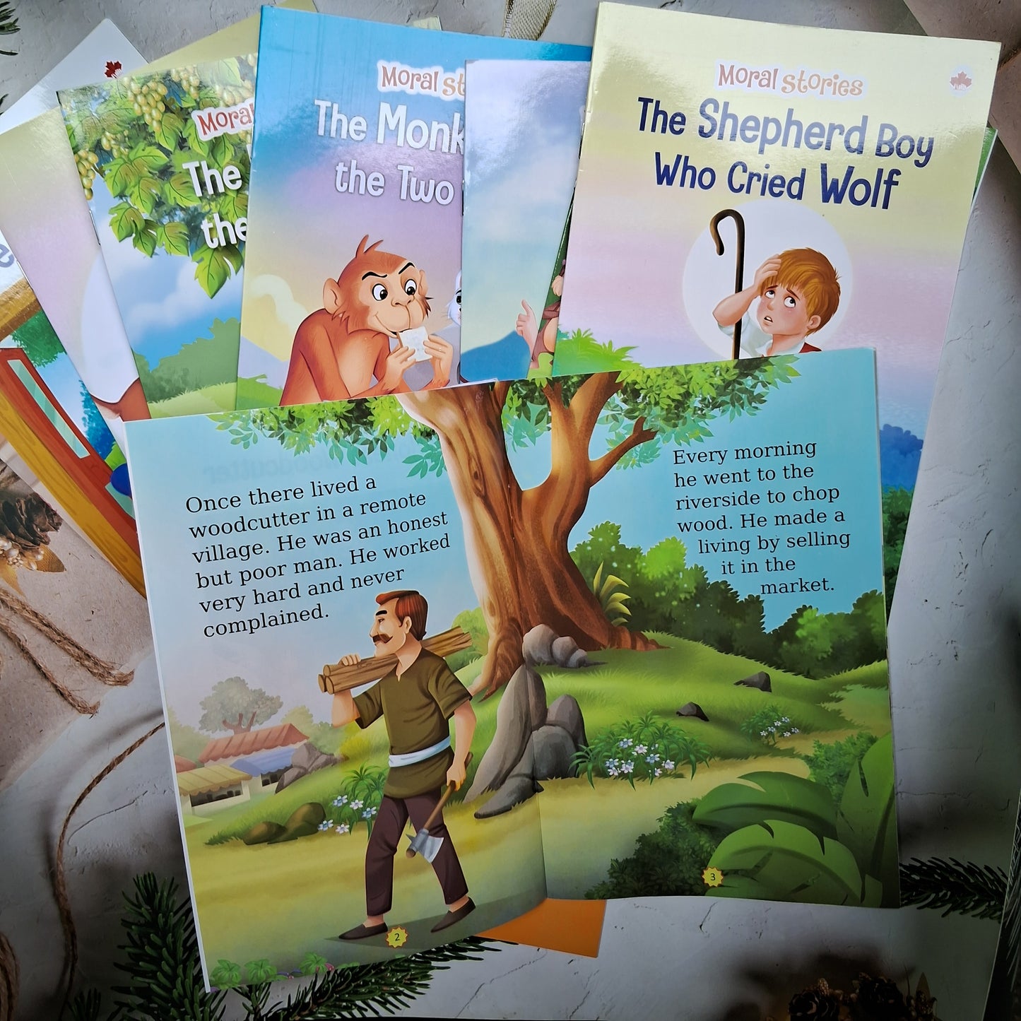 Moral Story Books for Kids (Set of 10 Books)