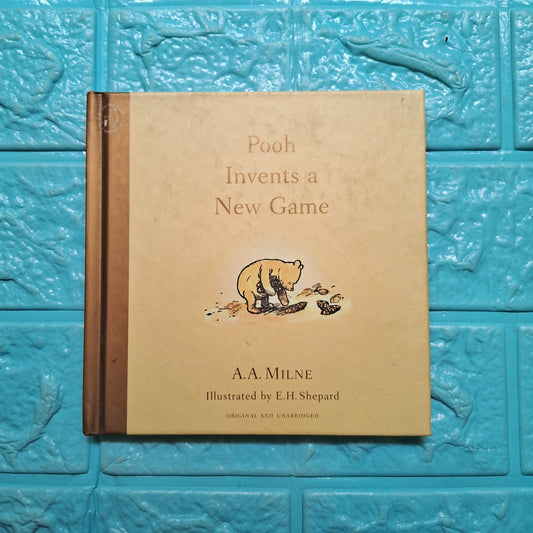 Pooh Invents a New Game -  Very Good Condition Hardcover