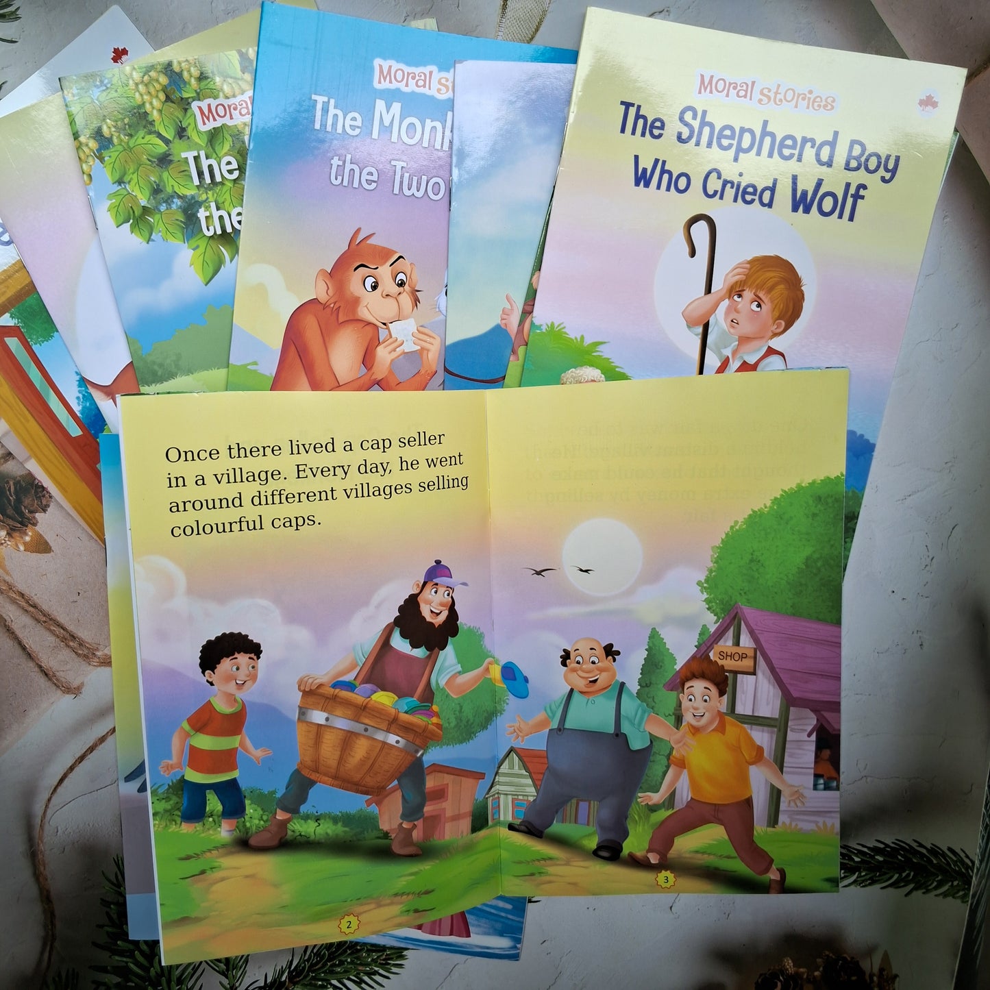 Moral Story Books for Kids (Set of 10 Books)