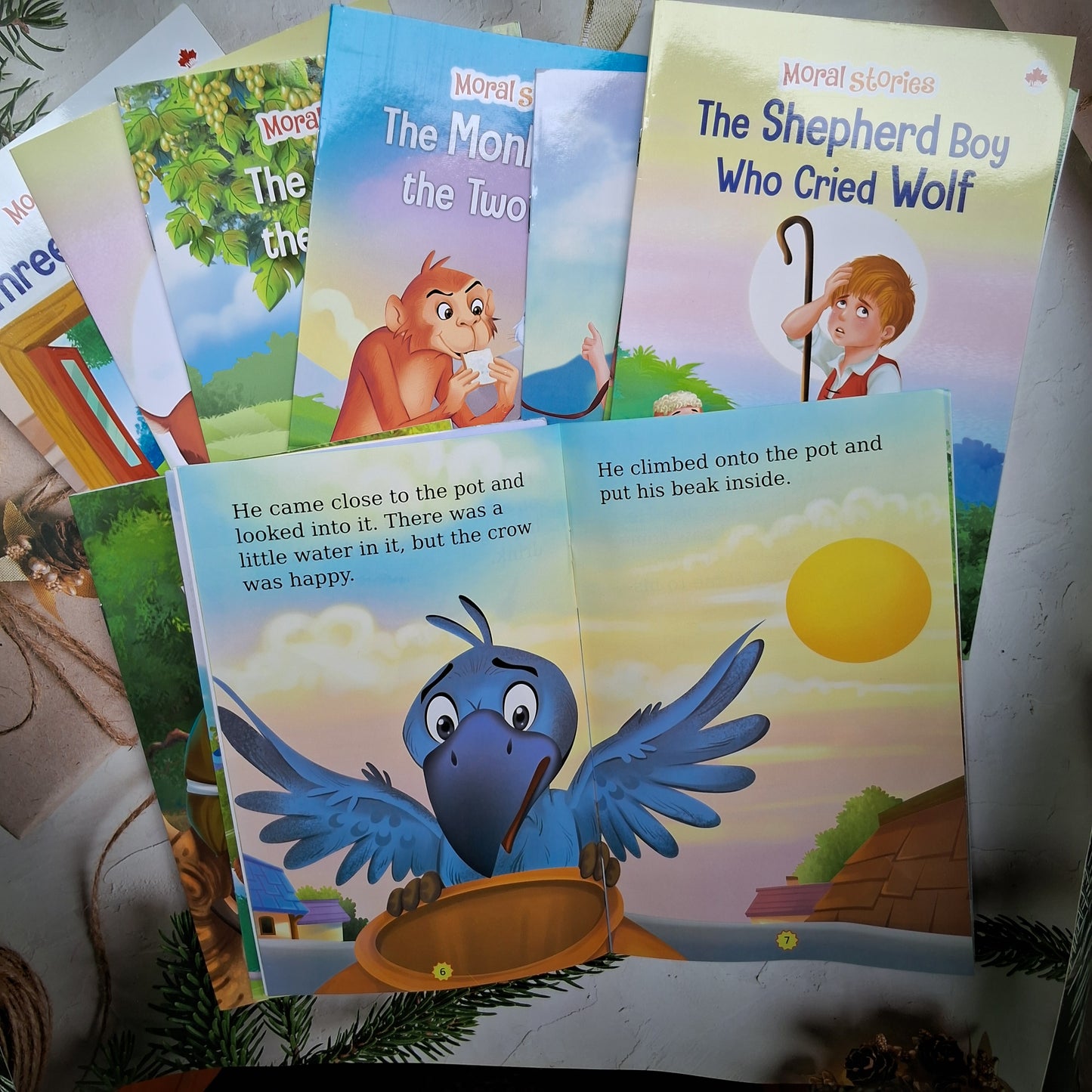 Moral Story Books for Kids (Set of 10 Books)