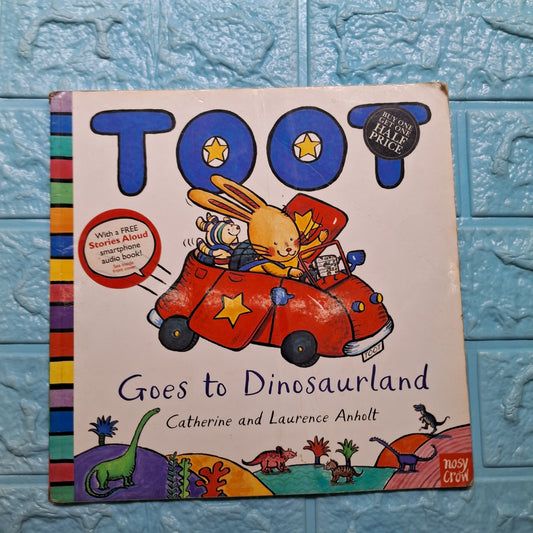 Toot goes to Dinosaurland - Good Condition Paperback