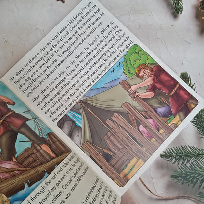 Robinson Crusoe : Illustrated Classics - We Are Turners