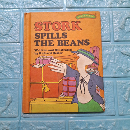 Stork Spills The Bean - Good Condition Hardcover - We Are Turners