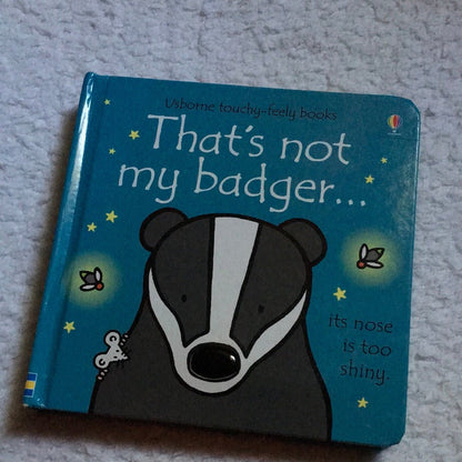 That’s Not my Badger - Very Good Condition - We Are Turners