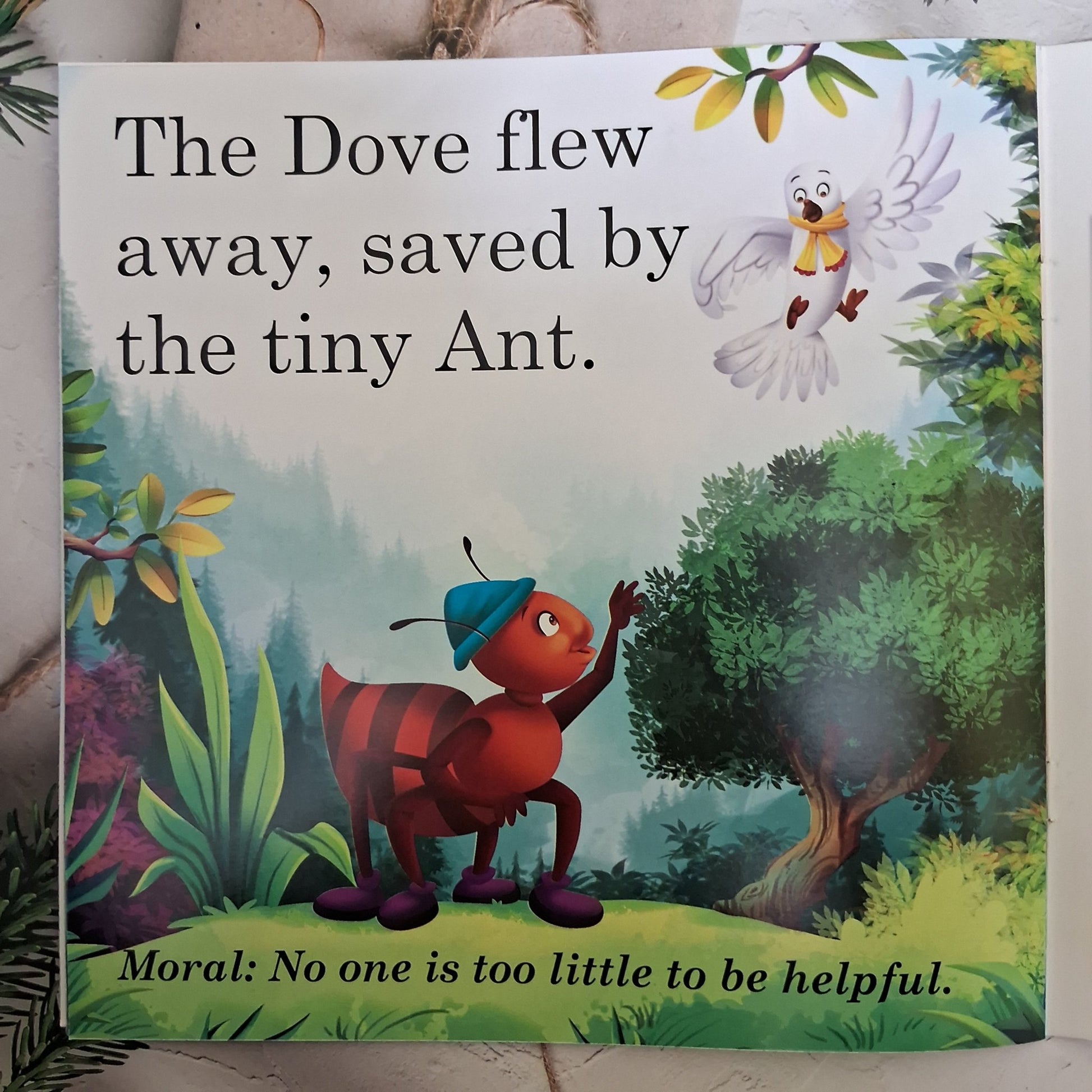 The Ant and the Dove - Large Print - We Are Turners