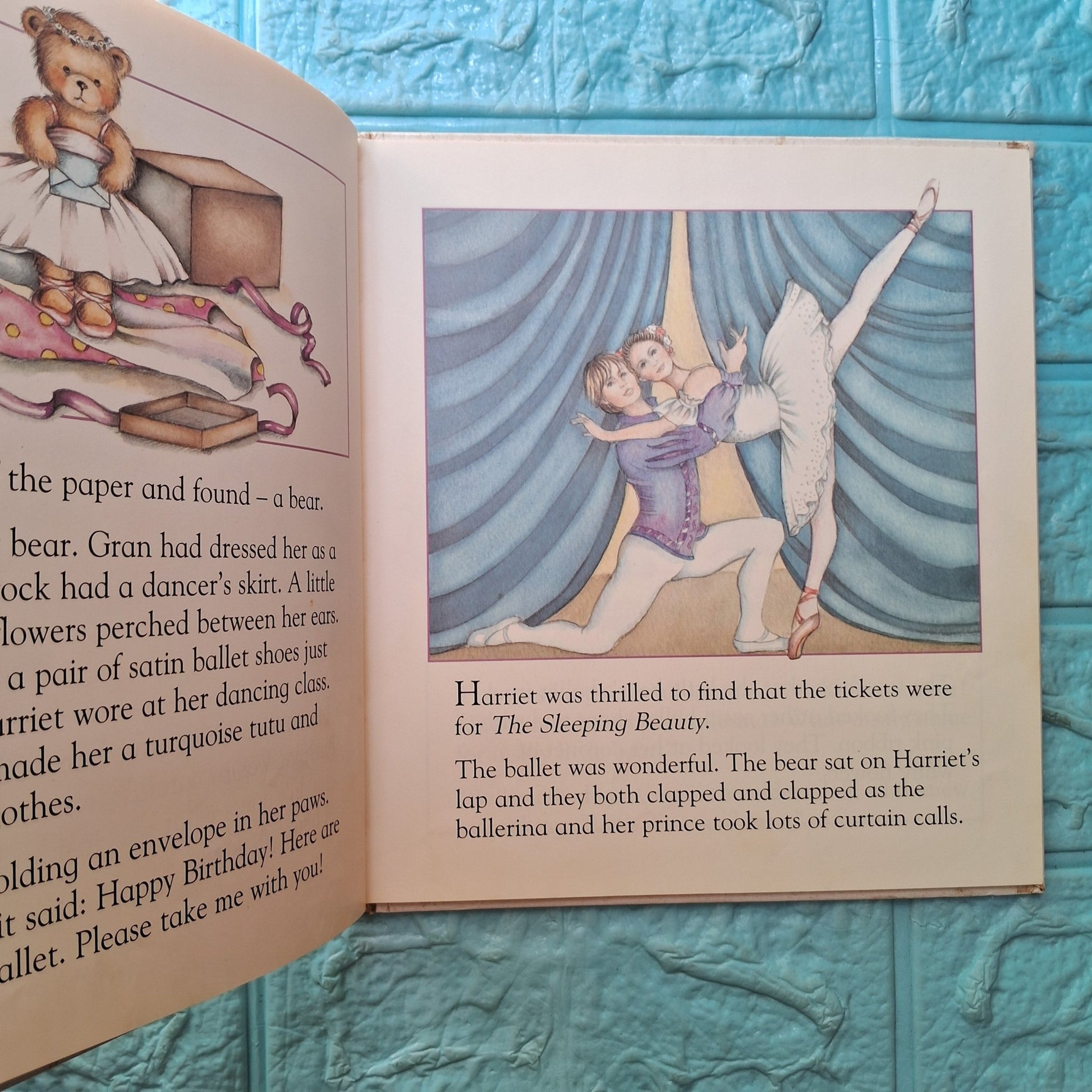 The Bear who went to the Ballet - Very Good Condition Hardcover. - We Are Turners