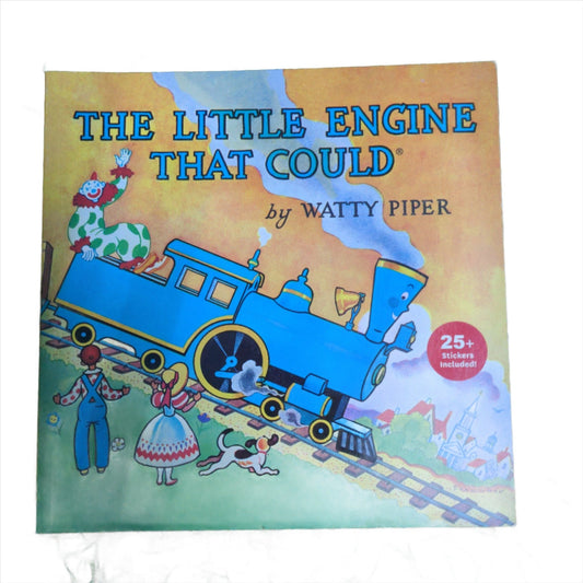 The Little Engine That Could - New Paperback with Stickers - We Are Turners