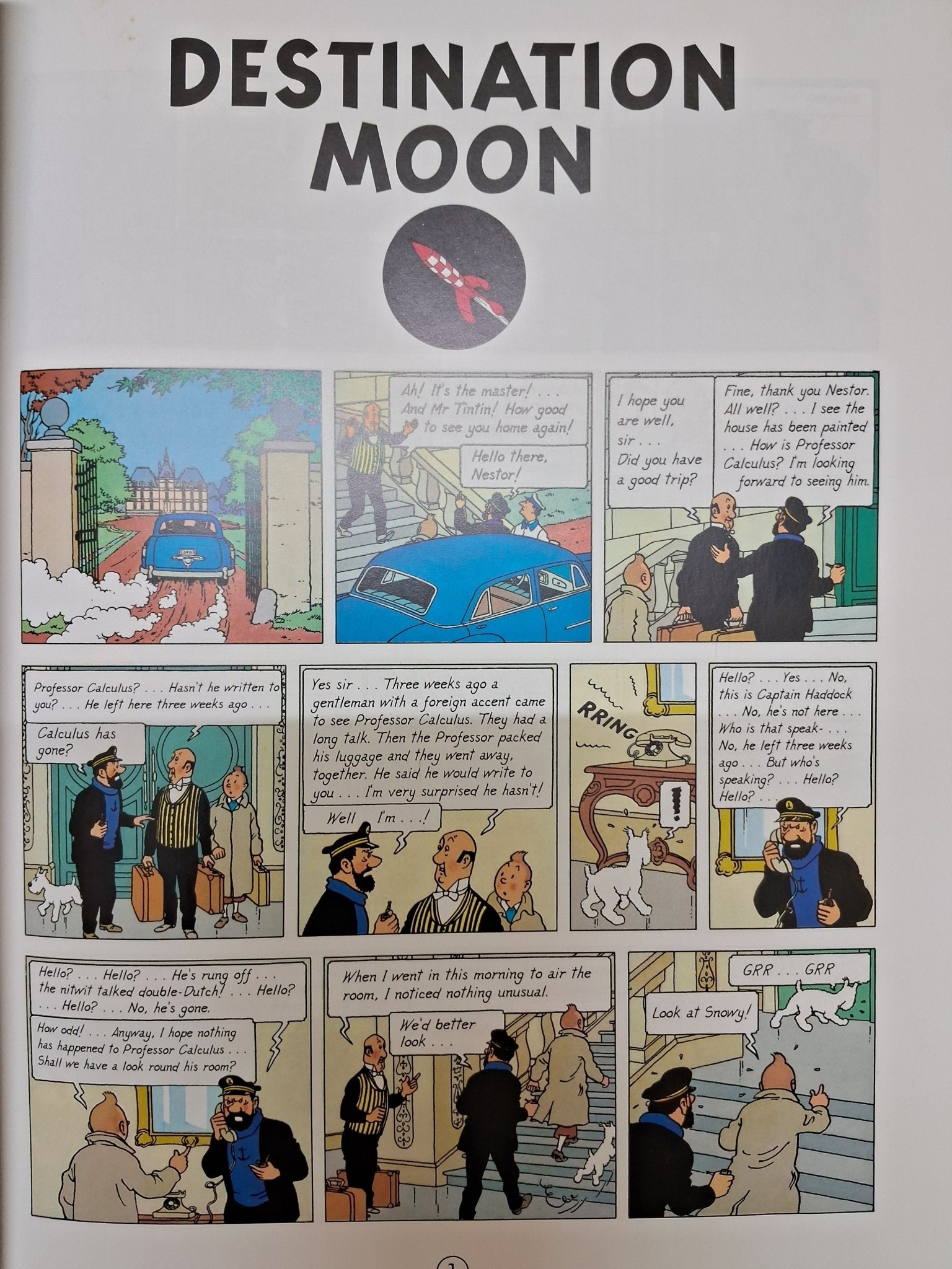 Tintin Destination Moon - We Are Turners