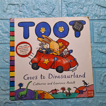 Toot goes to Dinosaurland - Good Condition Paperback - We Are Turners