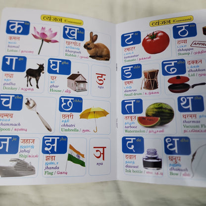 Trilingual Picture Word Book - We Are Turners