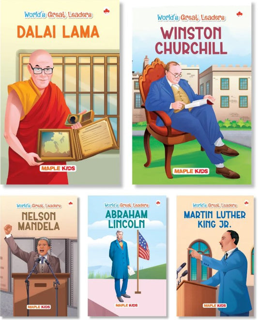 World's Great Leaders (Set of 5 Books) - We Are Turners