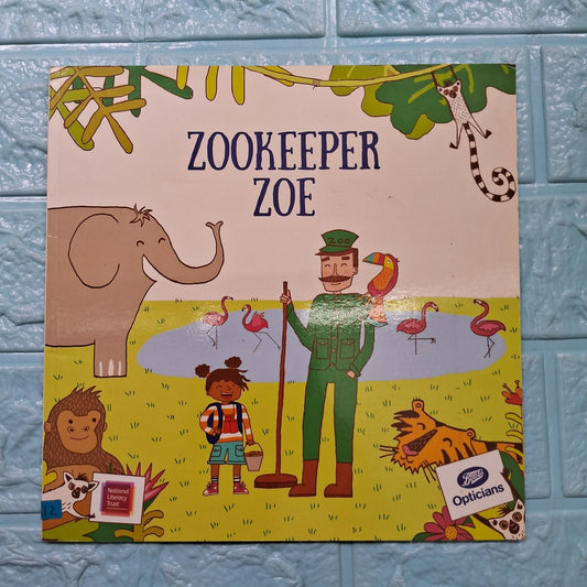 Zookeeper Zoe - Excellent Condition Paperback - We Are Turners