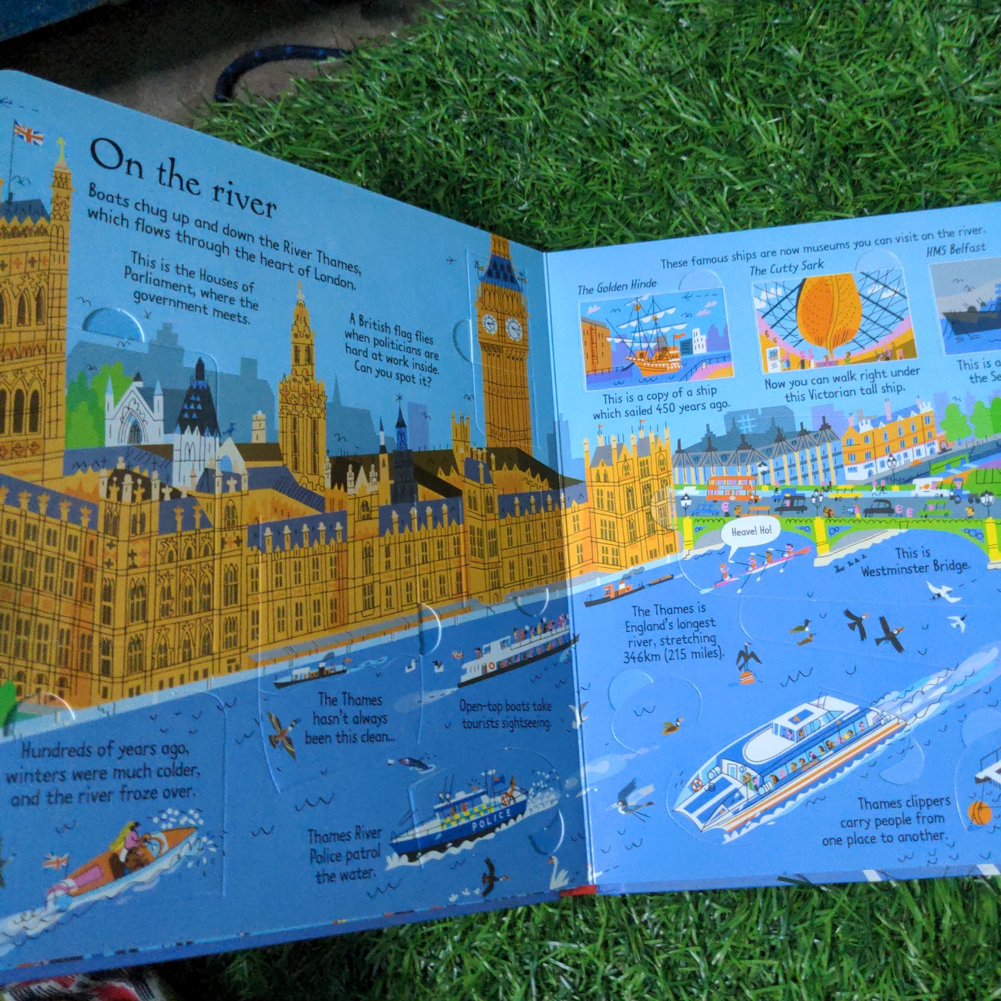 LOOK INSIDE: LONDON - New Flap Book