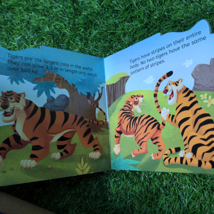 Tiger - Shaped Board Book