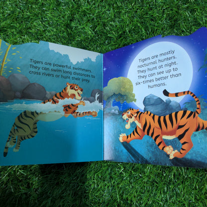 Tiger - Shaped Board Book