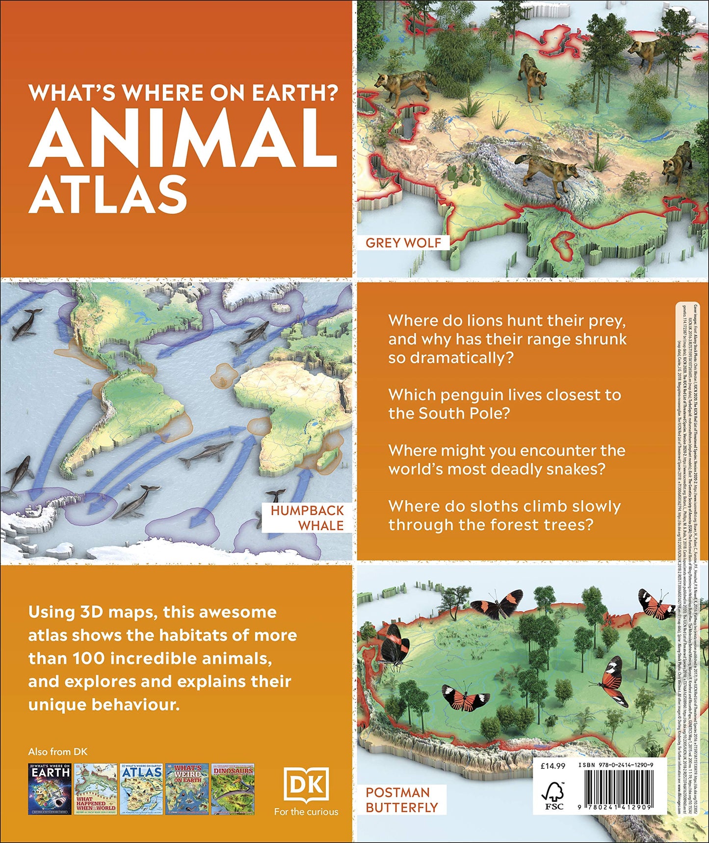 Whats Where on Earth? Animal Atlas